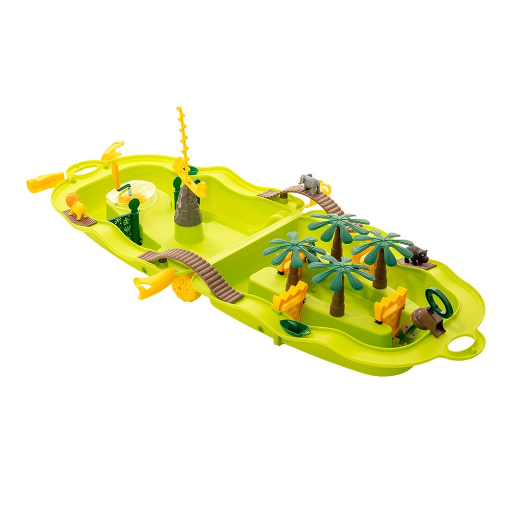 starplay1 Jungle, Folding Trolley with Accessories, for Ages 2+, Indoor and Outdoor Water, Sand and Sensory Play