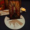 Tarot Card Holder, Stand Wooden Tarot Card Display Stand Divination Tarot Reading Accessories Tarot Board Altar Stand for Display Daily Affirmation Cards Witchy Room Decor,a view 3