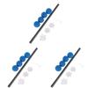 TOYANDONA 3pcs Set for Helicopters Training Gear Kit Blue Sponge Balls Lightweight Sturdy for Beginners Experts view 1
