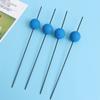 TOYANDONA 3pcs Set for Helicopters Training Gear Kit Blue Sponge Balls Lightweight Sturdy for Beginners Experts view 2