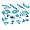 Lifehead for Tamiya 1/10 XV01 Full Set Aluminum Metal Upgrade Kit Suspension arm Steering Blocks Short axis Carrier Steering Bell Cover Assembly Assembly Universal Shaft view 1