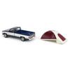 Greenlight 38030-D The Great Outdoors Series 2 - 1982 Chevy C-10 Silverado with Modern Truck Bed Tent 1/64 Scale view 4