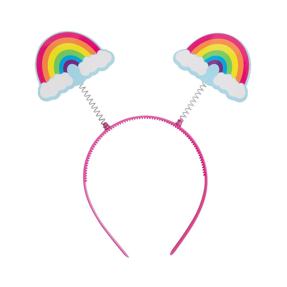 Fun Express Rainbow Head Boppers 12 Pieces