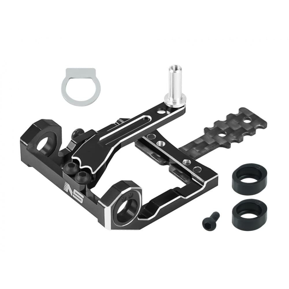 Nexxspeed 98-102mm Square Motor Mount (Black) - Kyosho Mini-Z MR03