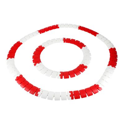 Abendor New 60 Pcs Drift Field Fence Drift Track for 1/28 Wltoys K979 K999 Mini-Z Mini-D Rc Car,Soft Silicone Durable Anti-Scratch Drift Runway Race Car Track Decorative Accessories