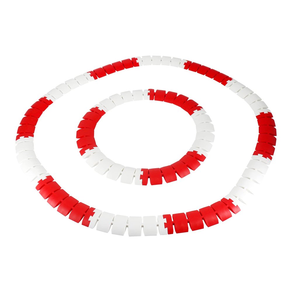 Abendor New 60 Pcs Drift Field Fence Drift Track for 1/28 Wltoys K979 K999 Mini-Z Mini-D Rc Car,Soft Silicone Durable Anti-Scratch Drift Runway Race Car Track Decorative Accessories