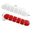 Abendor New 60 Pcs Drift Field Fence Drift Track for 1/28 Wltoys K979 K999 Mini-Z Mini-D Rc Car,Soft Silicone Durable Anti-Scratch Drift Runway Race Car Track Decorative Accessories view 2