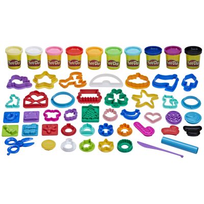Play-Doh Holiday Set of Tools, 43 Accessories & 10 Modeling Compound Colors, Kids Toys, Holiday Arts and Crafts for Kids 3+ (Amazon Exclusive)
