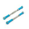 7PCS Adjustable Metal Pull Rod Link Rod Linkage for 1/10 Traxxas Slash 4X4 / 2WD Short Course Car Upgrade Parts (Color : Black) view 4