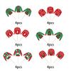24 Pack Ugly Sweater Cupcake Toppers Christmas Tree Deer Snowflake Cupcake Picks Merry Christmas New Year Holiday Ugly Sweater Xmas Party Cake Decorations Supplies view 3
