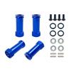 4Pcs 12mm Metal Wheel Hub Hex Adapter Long 30mm Extension Combiner Coupler for 1/10 Traxxas Slash 4X4 HQ727 RC Car Upgrades Part (Color : Blue) view 1