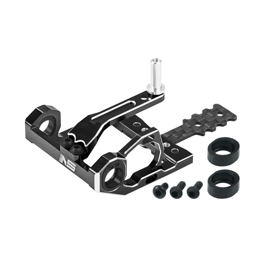 Nexxspeed 98-102mm Round Motor Mount (Black) - Kyosho Mini-Z MR03