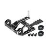 Nexxspeed 98-102mm Round Motor Mount (Black) - Kyosho Mini-Z MR03 view 1