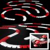 Abendor New 120 Pcs Drift Field Fence Drift Track for 1/28 Wltoys K979 K999 Mini-Z Mini-D Rc Car,Soft Silicone Durable Anti-Scratch Drift Runway Race Car Track Decorative Accessories view 4