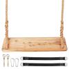 Wooden Tree Swing,500lbs Load Capacity Wooden Swing for Adults & Kids,Adjustable Height,Waterproof Hanging Swing Seat for Indoor,Outdoor,Backyard,Garden,Playground (Adult) view 2