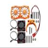 GPM Upgrades Aluminum 7075-T6 Motor Heatsink with Dual Metal Frame Cooling Fan and Adjustable Mount for 1/5 Kraton 8S BLX Monster Truck (ARA110002) (ARA5810) 1/5 X-MAXX XO-01 RC Cars (Orange) view 1
