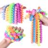 12 PCS Caterpillars Stretchy String Fidget Sensory Toys,Relaxing Toys for Kids and Adults,Relieve Anxiety Stress for Autistic Children,Goodie Bag Fillers(Worm Style) view 1