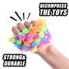 12 PCS Caterpillars Stretchy String Fidget Sensory Toys,Relaxing Toys for Kids and Adults,Relieve Anxiety Stress for Autistic Children,Goodie Bag Fillers(Worm Style) view 2