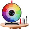 iElyiEsy 18 Inch Prize Wheel 12 Slots Spinning Wheel for Prizes with Non-Slip Suction Cup Base Dry Erase Marker and Eraser, Customized Spin Wheel for Trade Show Carnival Party Fortune Game view 1