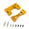 AAPIE Metal Steering Servo Fixed Mount Bracket for WPL 1/16 MN D90 99s RC Car Upgrade Parts Accessories (Color : Blue) view 4