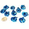 Mbii Fidget Balls (Multi-Packs): Quiet Mobius ADHD Anxiety Stim Stress Relief Toy Tool for Home Travel Office or Desk (Small - 10 Pack, Full, Blues) view 2
