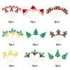 24 Pack Christmas Tree Cupcake Toppers with Star Glitter Merry Christmas Theme Cake Decorations for New Year Holiday, Baby Showers & Kids' Birthday Parties view 3