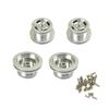 4pcs/Set Metal Wheel Hub for MN-D90 MN-99 MN-91 FJ-45 Model Car Toy (Color : Silver) view 1