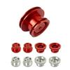 4pcs/Set Metal Wheel Hub for MN-D90 MN-99 MN-91 FJ-45 Model Car Toy (Color : Silver) view 2