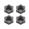 17mm Aluminum Wheel Hub Hex Nut Fine Anti-Dust Cover for 1/8 RC Hobby Car BuggyTruck Hop-Up Parts HSP Axial HPI Himoto (Color : Purple) view 4