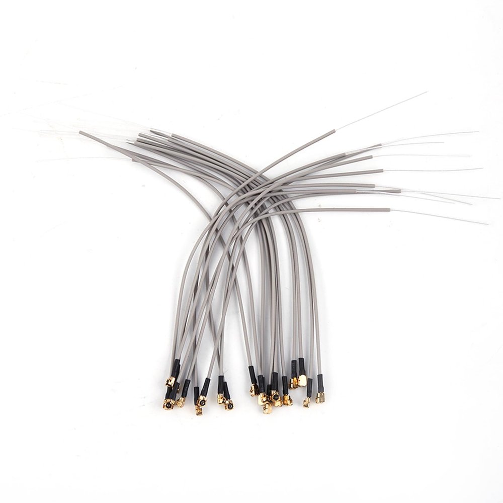 Plplaaoo 20PCS 2.4G Receiver Antenna for FrSky, IPEX Interface 2.4GHz Receiver Antenna 15cm Replacement for RC Aircraft & Drones,IPEX Port Compatible with Futaba & Spektrum