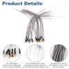 Plplaaoo 20PCS 2.4G Receiver Antenna for FrSky, IPEX Interface 2.4GHz Receiver Antenna 15cm Replacement for RC Aircraft & Drones,IPEX Port Compatible with Futaba & Spektrum view 3