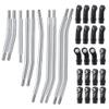 RCLIONS Stainless Steel Link Rod Linkage 324mm Wheelbase for TRX4 1/10 Crawler Car Upgrade Parts view 1
