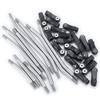 RCLIONS Stainless Steel Link Rod Linkage 324mm Wheelbase for TRX4 1/10 Crawler Car Upgrade Parts view 4