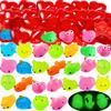 28Pack Valentines Day Gift Cards with Glow in The Dark Mochi Squishies Toys Filled Hearts for Kids Valentine Classroom Exchange, Stress Relief Toys, Valentine Party Favor view 1