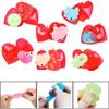 28Pack Valentines Day Gift Cards with Glow in The Dark Mochi Squishies Toys Filled Hearts for Kids Valentine Classroom Exchange, Stress Relief Toys, Valentine Party Favor view 4