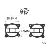 2X Front Headlight Lamp Cover W/Screws for Traxxas TRX-4 2021 for Ford for Bronco 1/10 RC view 4