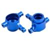 Lifehead Aluminum Alloy Parts Kit Compatible for Traxxas Slash 4X4 1/10 4WD Short Course Truck .Suspension arm Steering Blocks Short axis Carrier Shock Absorber Bracket Steering Bell Cover Assembly view 4