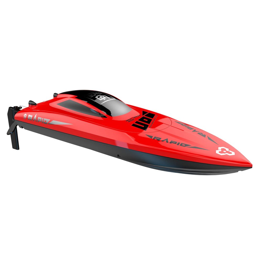 ECHOBBY UdiRC UDI009 Rapid RC Racing Speed Boat Max 30Km/h Waterproof Deep-V Double Cover UA13 2.4G Radio Control RTR