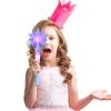 Toddmomy Light Up Snowflake Glow Wand Snowflake Wand Princess Light up with Sound for Kids Girls Princess Birthday Party Costume Accessories Toy view 3