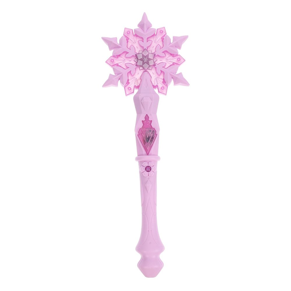 Toddmomy Light up Snowflake Princess Wand for Kids Plastic Sound & Light Wand for Girls, Toddler Dress-Up Play, Birthday Party Favors & Halloween Costume Accessories