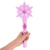 Toddmomy Light up Snowflake Princess Wand for Kids Plastic Sound & Light Wand for Girls, Toddler Dress-Up Play, Birthday Party Favors & Halloween Costume Accessories view 3