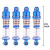 HAIBOXING RC Cars Spare Parts Full Aluminum Oil Shocks 4pcs, 1/18 RC Trucks Replacement Parts Apply to 2021 New Version 18858 & 18859 &18859A (18HOP1) view 2