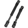 2Pcs ShareGoo Steel Drive Shaft CVD Driveshaft Upgrade Parts Compatible with Axial SCX24 AXI00002 JLU AXI00001 C10 AXI00006 Bronco 1/24 RC Crawler view 2