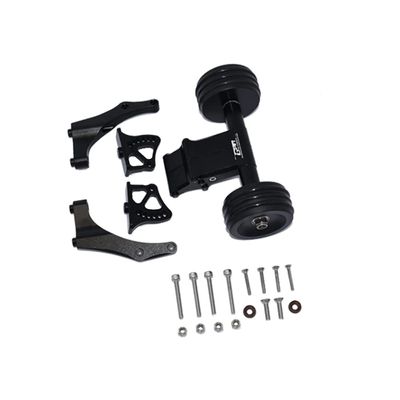 GPM for ARRMA 1/5 KRATON 8S ARA110002T1/ARA110002T2, 1/5 4WD Outcast 8S BLX-ARA5810 Aluminium Alloy with Anti-roll Wheel Adjustable Angle Wing Mount