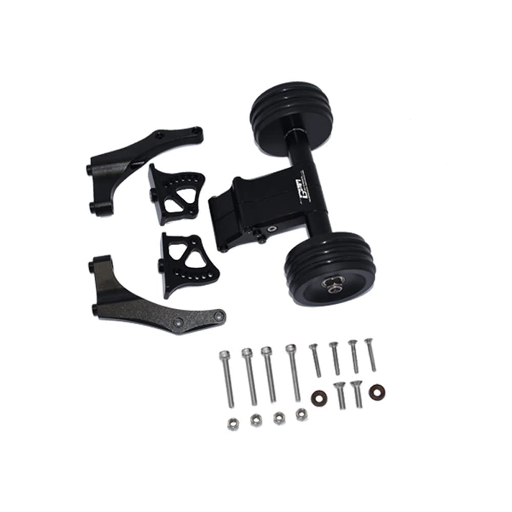 GPM for ARRMA 1/5 KRATON 8S ARA110002T1/ARA110002T2, 1/5 4WD Outcast 8S BLX-ARA5810 Aluminium Alloy with Anti-roll Wheel Adjustable Angle Wing Mount