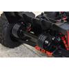 GPM for ARRMA 1/5 KRATON 8S ARA110002T1/ARA110002T2, 1/5 4WD Outcast 8S BLX-ARA5810 Aluminium Alloy with Anti-roll Wheel Adjustable Angle Wing Mount view 2