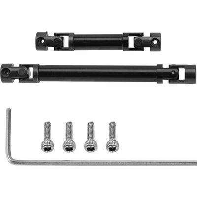 2Pcs ShareGoo Steel Drive Shaft CVD Driveshaft Upgrade Parts Compatible with Axial SCX24 Gladiator AXI00005 1/24 RC Crawler