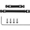 2Pcs ShareGoo Steel Drive Shaft CVD Driveshaft Upgrade Parts Compatible with Axial SCX24 Gladiator AXI00005 1/24 RC Crawler view 1