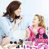 Kaodezhu Pretend Play Purse for Little Girls-Toddler Purse Set Pretend Play Makeup Toys for 3 4 5 6 Year Old Kids,Toddler Purse with Accessories,Toy Purse Perfect for Girls Birthday Gifts (MNLSBB 2A) view 2