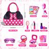 Kaodezhu Pretend Play Purse for Little Girls-Toddler Purse Set Pretend Play Makeup Toys for 3 4 5 6 Year Old Kids,Toddler Purse with Accessories,Toy Purse Perfect for Girls Birthday Gifts (MNLSBB 2A) view 4